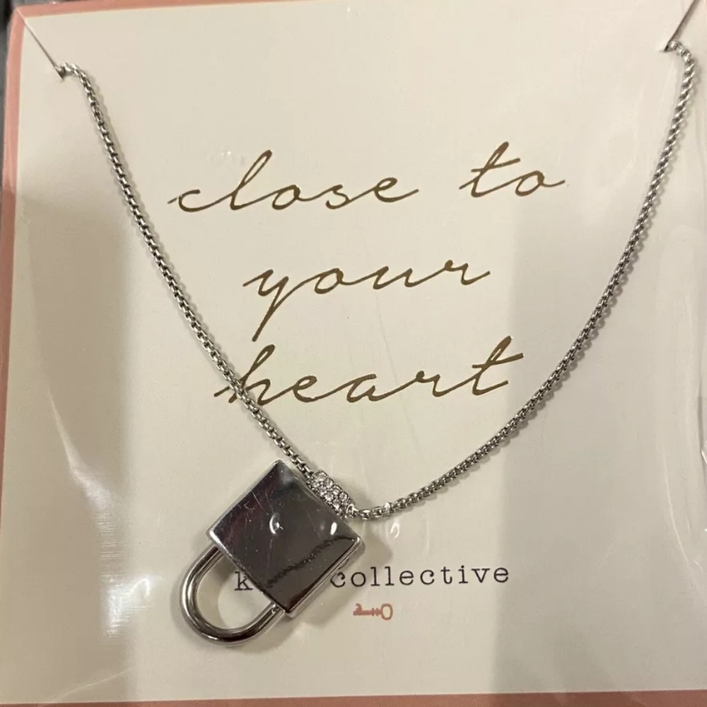 Keep Collective Padlock Necklace